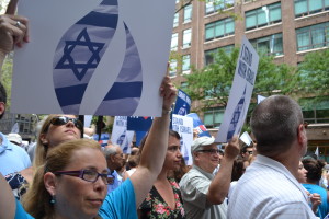 Rally in New York City, August 28, 2014. 