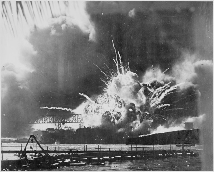 Naval_photograph_documenting_the_Japanese_attack_on_Pearl_Harbor,_Hawaii_which_initiated_US_participation_in_World..._-_NARA_-_295978